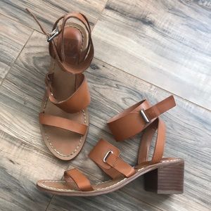 Dolce vita strappy block heel sandal